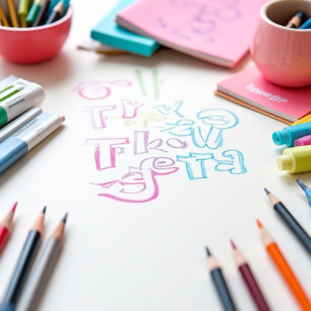 Taller de lettering y creatividad manual